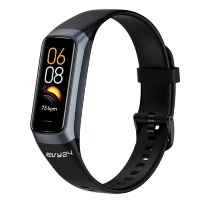 Afbeelding van EVY24 Activity Tracker Stappenteller Premium Smartwatch Zwart