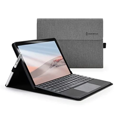 Afbeelding van Omnpak Hoes Compatibel Voor Surface Go 3 2021 / 2 2020 2018 met Stylushouder, Polyester Meerdere Hoeken, Hoogwaardige en Slanke Lichtgewicht