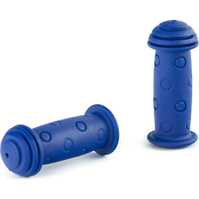 Afbeelding van Widek handvatten jongens 100 x 22 mm rubber blauw 2 stuks