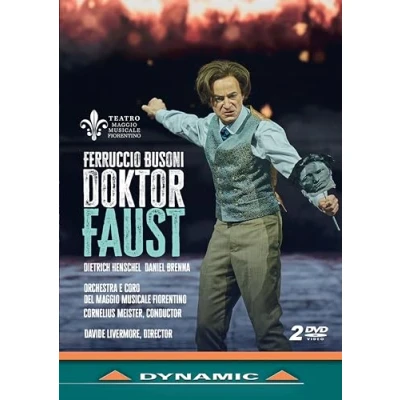 Afbeelding van Cornelius Meister, Daniel Brenna, Orchestra del Maggio Musical Fiorentino, Meister Busoni: Doktor Faust (DVD)