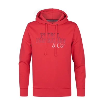 Afbeelding van Petrol Industries Artwork Superior Hoodie, Heren, Maat: Small, Bullseye red