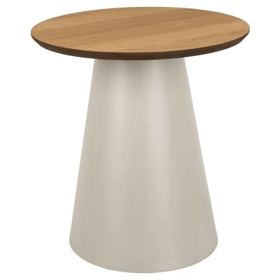 Afbeelding van by fonQ Circo Salontafel H 48 x B 45 cm Eiken