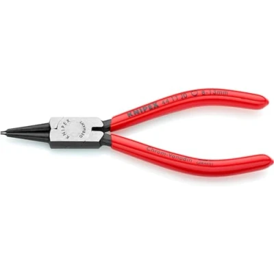 Afbeelding van Knipex Borgveertang voor binnenringen in boringen zwart geatramenteerd, met kunststof bekleed 140 mm (zelfbedieningskaart/blister) 44 11 J0 SB