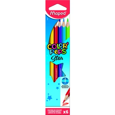Afbeelding van Maped kleurpotlood ColorPeps, 6 potloden