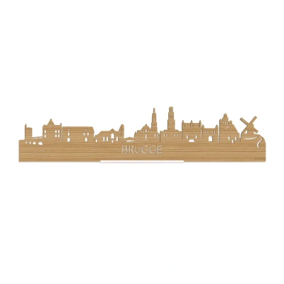 Afbeelding van Standing Skyline Brugge Bamboe