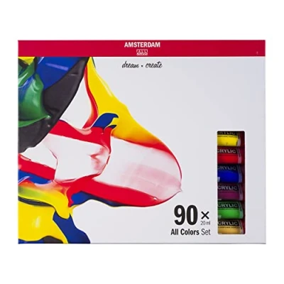 Afbeelding van Amsterdam Standard Series acrylverf complete collectie set 90 x 20 ml