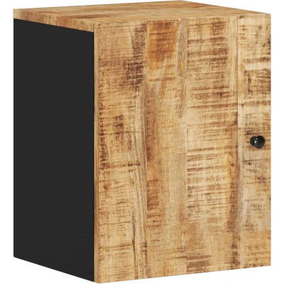 Afbeelding van vidaXL Badkamerwandkast 38x33x48 cm massief mangohout