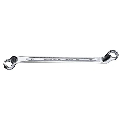 Afbeelding van Stahlwille Dubbele ringsleutel 20 x 22 mm 300 diep gebogen 1 stuk 41042022