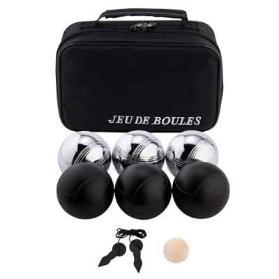 Afbeelding van Twisk 6 jeu de boules ballen in tas 010207