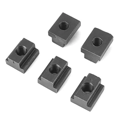 Afbeelding van M8/M10 Black Oxide T gleufmoer met schroefdraad voor werktuigmachines