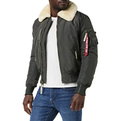 Afbeelding van Alpha Industries Injector III Winterjas, Heren, Maat: Medium, Greyblack