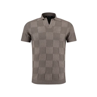 Afbeelding van Key Largo MP Harbor Poloshirt, Heren, Maat: Large, Mud brown