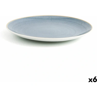 Afbeelding van Eetbord Ariane Terra Blauw Keramisch Ø 31 cm (6 Stuks)