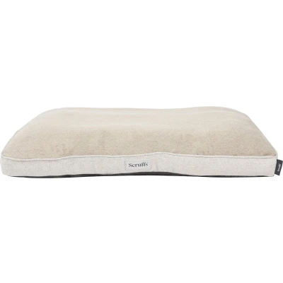 Afbeelding van Scruffs Harvard Hondenkussen Orthopedisch Matras Memory Foam Pearl Grey XL 120 x 75 cm