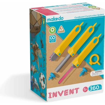 Afbeelding van BigJigs Makedo Bouwen met Karton Constructieset Invent