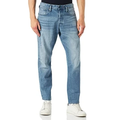 Afbeelding van G Star Raw Jeans heren Scutar 3D Slim Tapered,Faded Tide C779 c460,30W / 32L