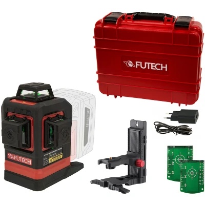 Afbeelding van FUTECH Multicross 3D 18 V MAX kruislijnlaser Groen