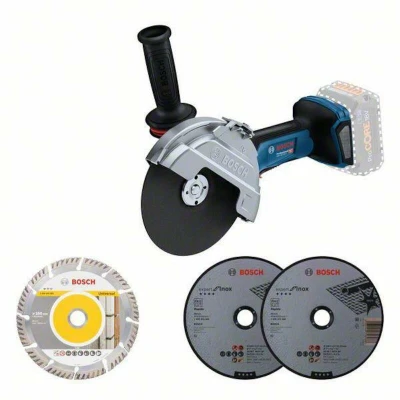 Afbeelding van Bosch Blauw GWS 18V 180 P accu haakse slijper mm excl. accu&quot;;s en lader 06019H6L01