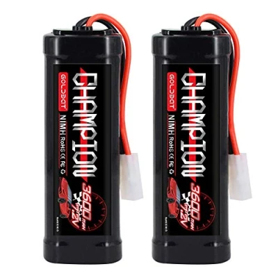 Afbeelding van GOLDBAT RC accu 3600 mAh NiMH 7,2 V Pack batterij reservebatterij voor auto&#039;s vliegtuig helikopter boot buggy modelbouw vliegtuigen