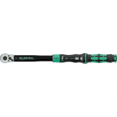 Afbeelding van Wera 05075692001 Click Torque Lock C 3 Draaimomentsleutel Met Omschakelbare Ratel 40 200 Nm 1/2&quot;