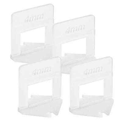 Afbeelding van Lantelme tegels nivelleringssysteem 100 stuks treklussen 1 tot 4 mm voegbreedte hoogte 3 15 tegelleghulp tabbladen (4 mm)