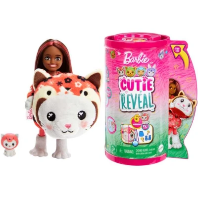 Afbeelding van Mattel Cutie Reveal Chelsea Kitten als rode pand