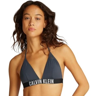 Afbeelding van Calvin Klein Dames Triangle RP KW0KW02884 Driehoek, Blauw (India Ink), XL, XL