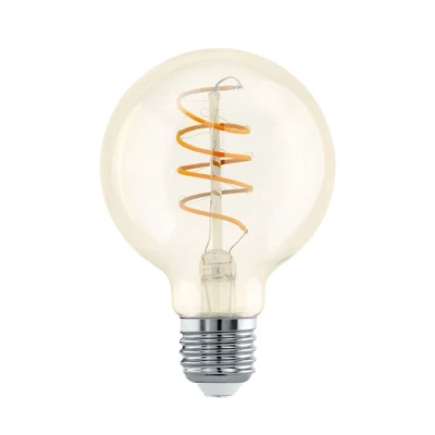 Afbeelding van EGLO Amber LED Lamp E27 Ø 8 cm 4W 2200K