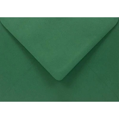 Afbeelding van Netuno 100 donker groene B6 enveloppen 125x175mm 115g Sirio Color Foglia puntige klep zonder venster voor huwelijk verjaardag kerstmis uitnodigingen brief wenskaarten