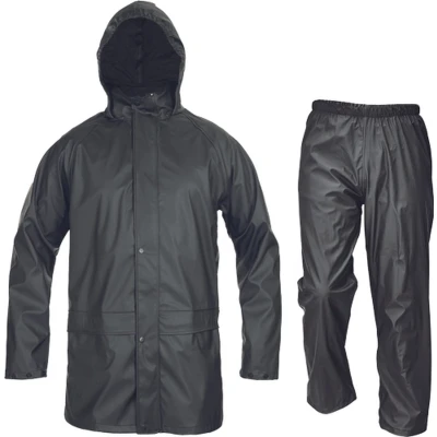 Afbeelding van Cerva Siret regenpak zwart maat 3XL