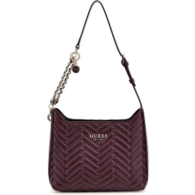 Afbeelding van GUESS Schoudertas Anning Shoulder Bag Aubergine Donkerpaars