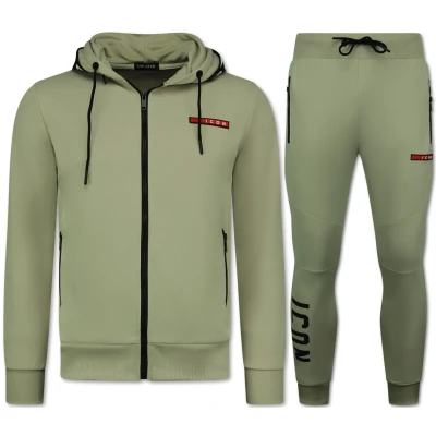 Afbeelding van ICON Huispakken Heren Volwassenen Joggingpakken Trainingspakken 11759 Bruin
