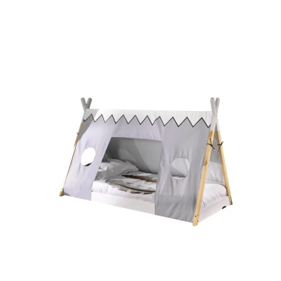 Afbeelding van Deze TIPI combinatie bestaat uit het bed (90 x 200 cm) en bijhorende textielset. Meerdere afmetingen beschikbaar