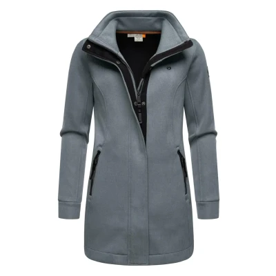 Afbeelding van Ragwear Letrice Bonded Halflange jas, Dames, Maat: XS, Grey