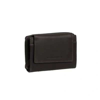 Afbeelding van Portemonnee ASCOT Wax Pull Up leer bruin