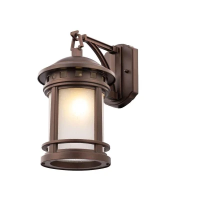 Afbeelding van Maytoni Buiten Wandlamp Salamanca Bruin Ø 17,7 cm