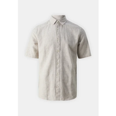 Afbeelding van Only &amp; Sons Onscaiden SS Solid Overhemd, Heren, Maat: XS, Chinchilla