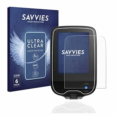 Afbeelding van Savvies (6 Stuks) Schermbeschermer voor Freestyle Libre 2 Screen Protector Ultra Transparant
