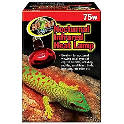 Afbeelding van Zoo Med RS 250E Nocturnal Infrared Heat Lamp 250 W infraroodstraler, warmtebron en verlichting voor terraria