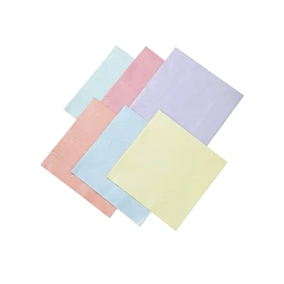 Afbeelding van 20 paper napkins + 1 extra kleurrijke, pastelkleurige papieren servetten van Talking Tables. Wegwerp servetten, geschikt voor kinderverjaardag, babyfeest, picknick, sluimerfeest, of andere feesten! Eenhoorn.