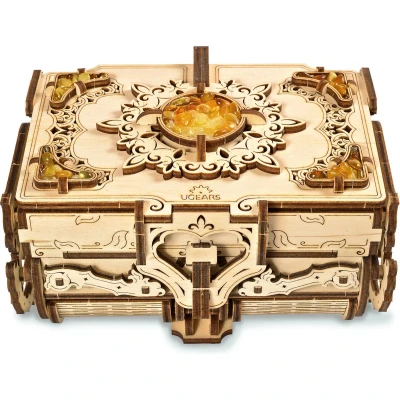 Afbeelding van Ugears Houten Modelbouw Antiek Doosje met Amber