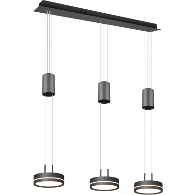 Afbeelding van Trio Franklin Hanglamp Antraciet