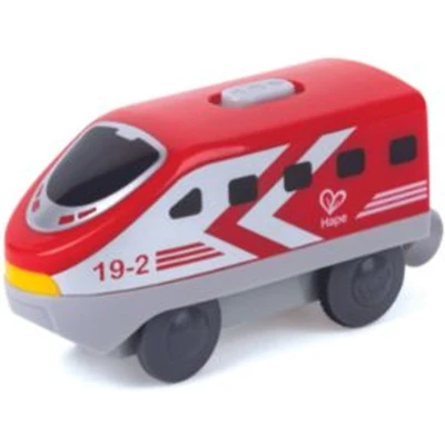 Afbeelding van Hape Accu aangedreven intercity locomotief rood