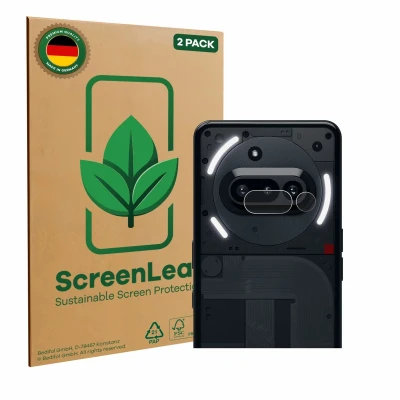 Afbeelding van ScreenLeaf Screenprotector voor Nothing Phone (3a) (ALLEEN Camera Lens) Duurzame schermbescherming Folie Beschermfolie transparant (2 Stuks)