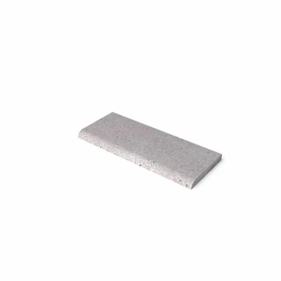 Afbeelding van Schellevis Oud Hollandse Zwembadrand 100x40x5 Cm Grijs zwembadranden verbinden zwembad en terras naadloos