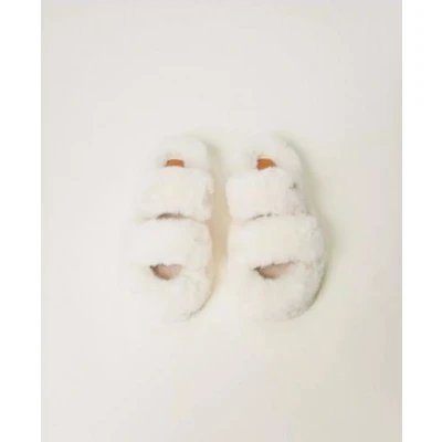 Afbeelding van Twinset slippers Wit 38