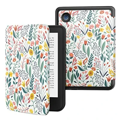 Afbeelding van MoKo Case for Kobo Clara BW/Clara Colour/Clara 2E 6&quot;, Ultra Slim Lightweight with Auto Wake/Sleep Cover Folio Colour 6&quot; 2024, Flowers
