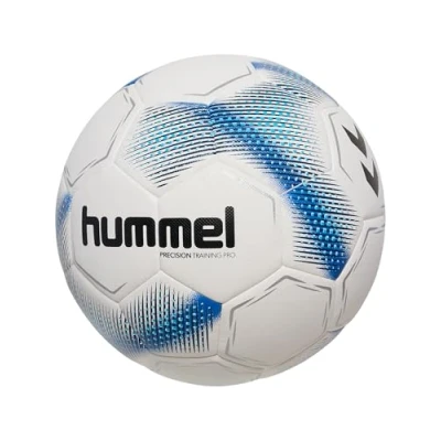 Afbeelding van Hummel Precision PRO Voetbal, Maat: 5, White blue dark