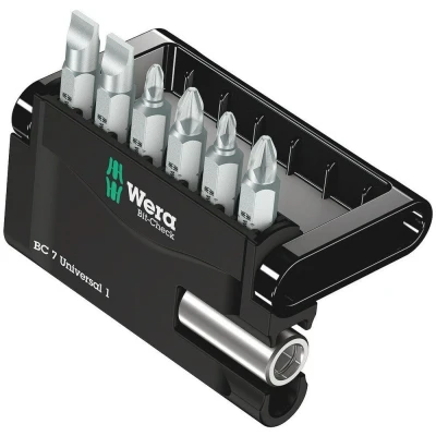 Afbeelding van Wera 7 delige bitset Bit Check Universal 1