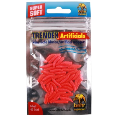 Afbeelding van Behr Trendex Imitatie Maden Fluo Red (40 stuks) aas